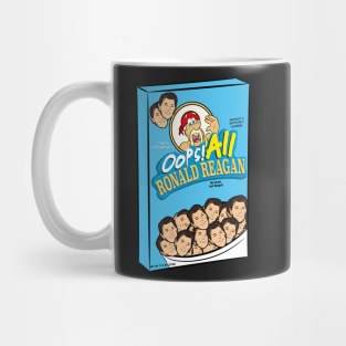 Oops all Ronald Reagan 40th US president cereal Mug